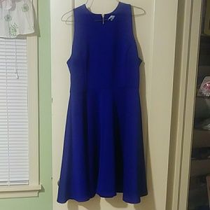 Blue A Line Dress